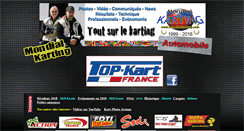 Desktop Screenshot of mondial-karting.fr