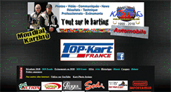 Desktop Screenshot of mondial-karting.com